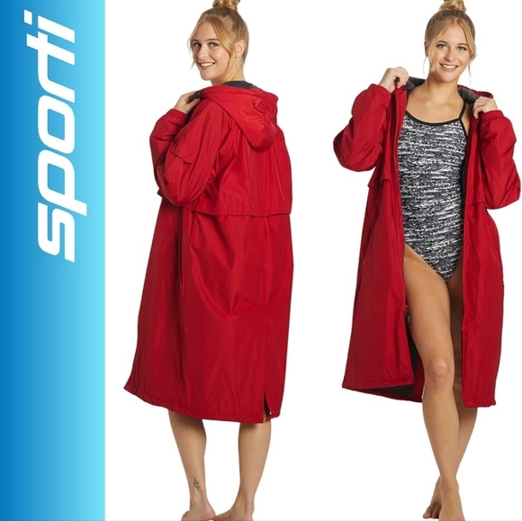 Other - Sporti Unisex Swim Parka Plush Fleece Lining, Multi Pocket Zipper -XS.  …
